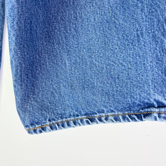Levi's Men's 501 Blue Jeans Meas. 35x28.5" Button-Fly 100% Cotton Made in Mexico - Picture 16 of 16